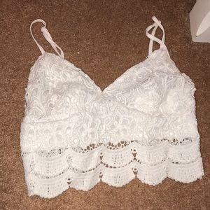 Crotchet crop top